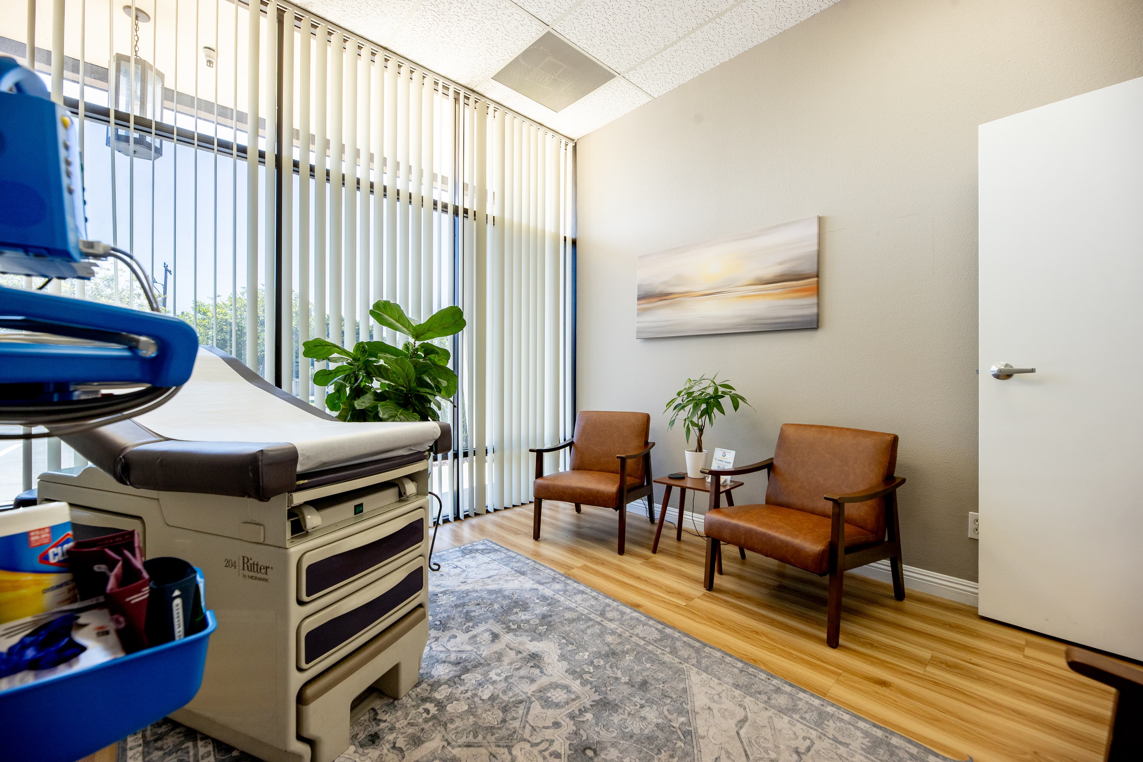 Exam room at Amity Health Orange